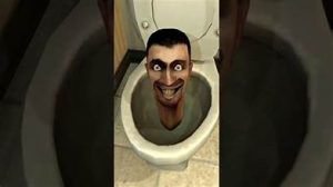 man in a toilet